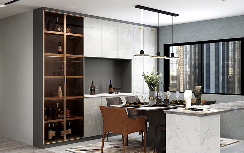 加盟全屋定製家具代理可靠嗎？定製餐邊櫃如何設計更實用